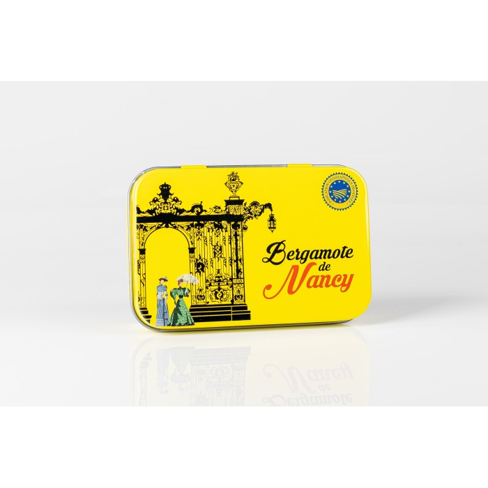 Mini Boîte de Bergamotes de Nancy IGP 50g pour professionnels