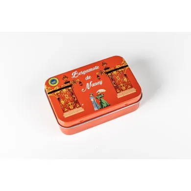 Mini Boîte de Bergamotes de Nancy IGP 50g pour professionnels
