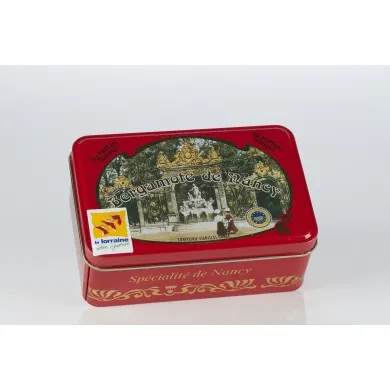 Boîte de Bergamotes de Nancy IGP 120g pour professionnels