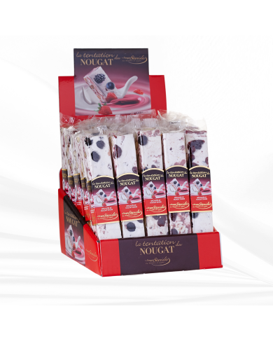 Barres de Nougat Fruits rouges pour professionnels
