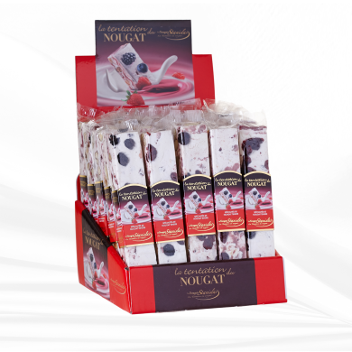 Barres de Nougat Fruits rouges pour professionnels