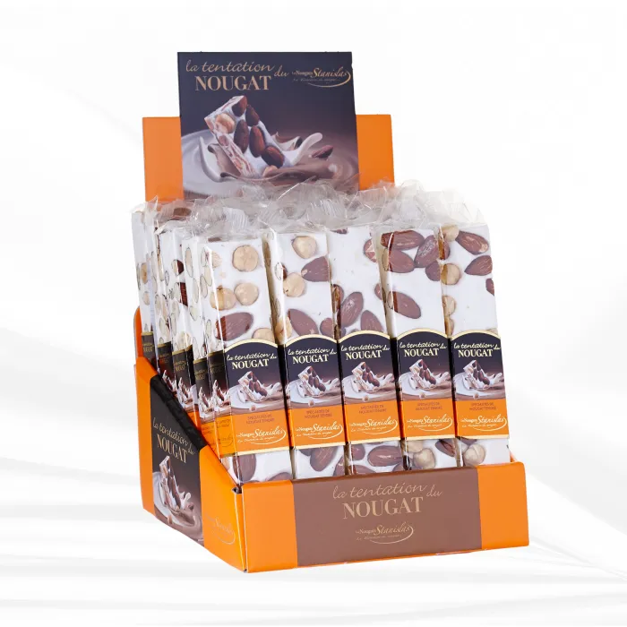 Barres de Nougat Amandes pour professionnels