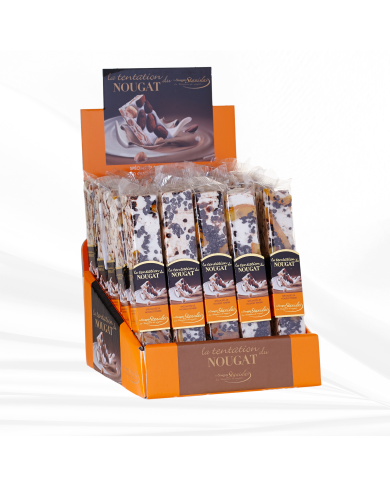 Barres de Nougat Chocolat Orangettes pour professionnels