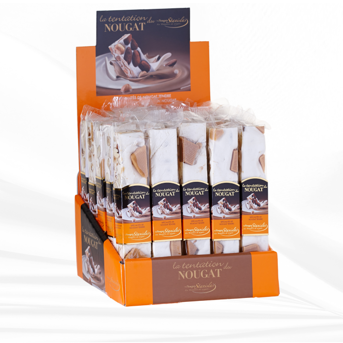 Barres de Nougat Caramel beurre salé pour professionnels