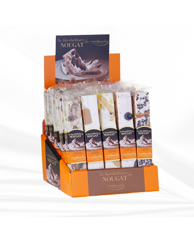 Barres de Nougat assorties pour professionnels