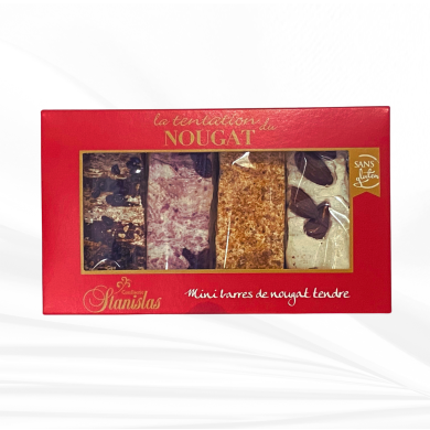 Etuis de barres de Nougat assorti pour professionnels