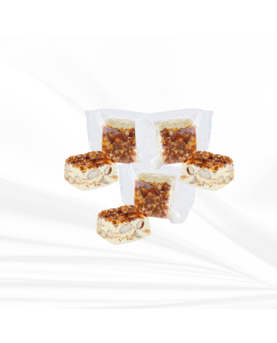 Mini Cubes de Nougat Crème brûlée pour professionnels