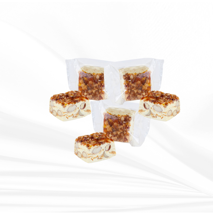 Mini Cubes de Nougat Crème brûlée pour professionnels