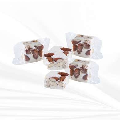 Mini Cubes de Nougat Amandes pour professionnels