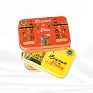 Mini Boîte de Bergamotes de Nancy IGP 50g pour professionnels
