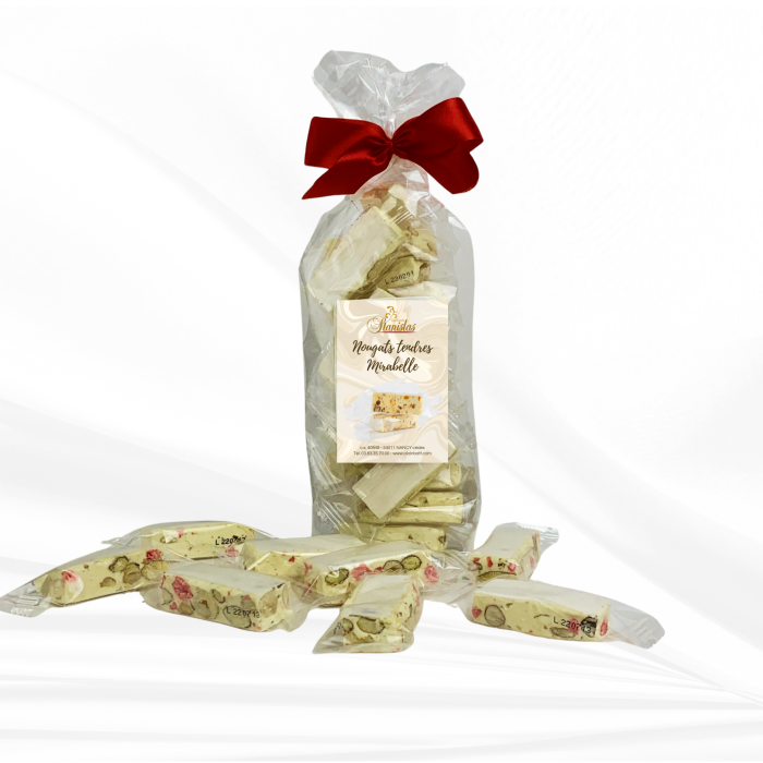 Sachet de nougats tendres Mirabelle pour professionnels