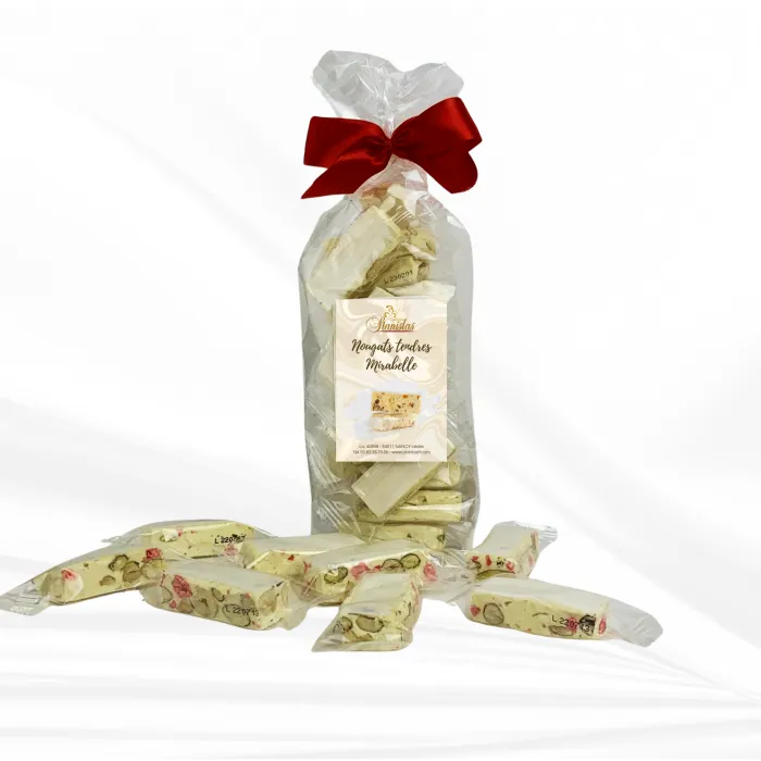 Sachet de nougats tendres Mirabelle pour professionnels
