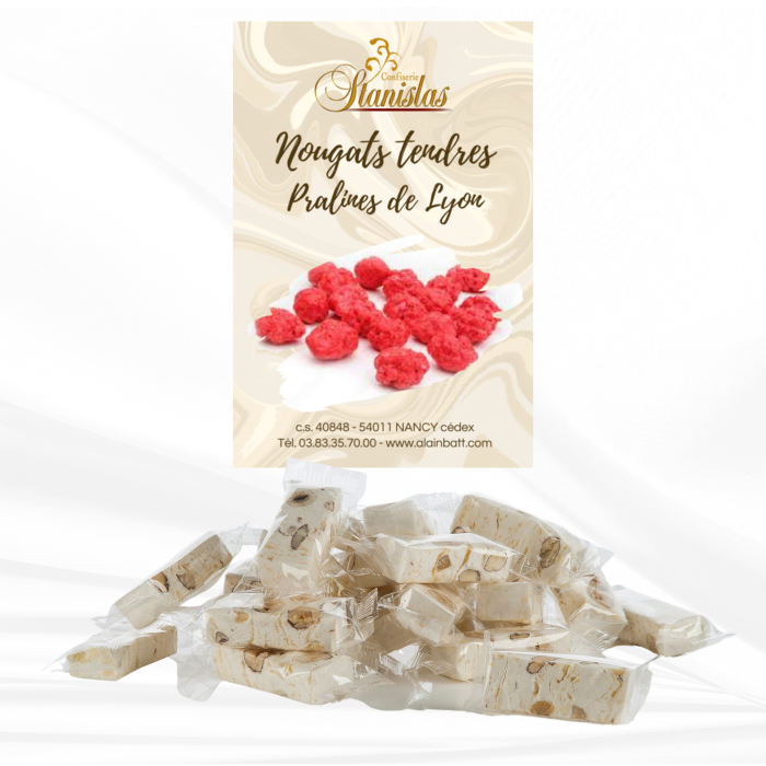 Nougats tendres Pralines de Lyon pour professionnels