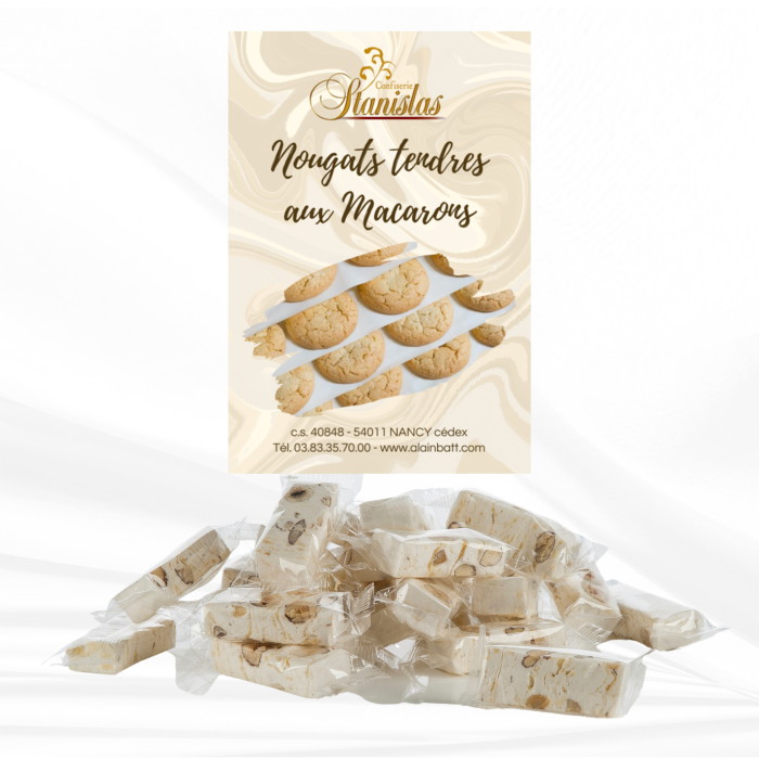 Nougats tendres Macarons pour professionnels