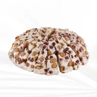 Tarte de Nougat Macarons Framboises 3.8 kg pour professionnels