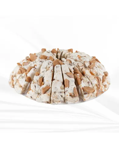 Tarte de Nougat Caramel beurre salé 3.8 kg pour professionnels