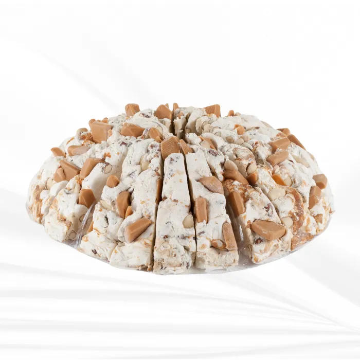 Tarte de Nougat Caramel beurre salé 3.8 kg pour professionnels
