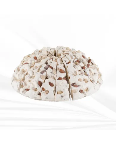 Tarte de Nougat aux amandes 3.8 kg pour professionnels