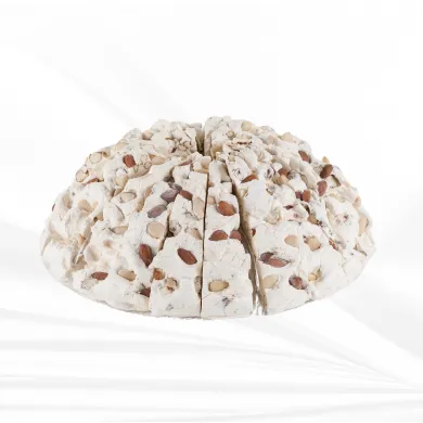 Tarte de Nougat aux amandes 3.8 kg pour professionnels