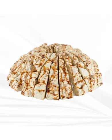 Tarte de Nougat Crème brûlée 2.5 kg pour professionnels