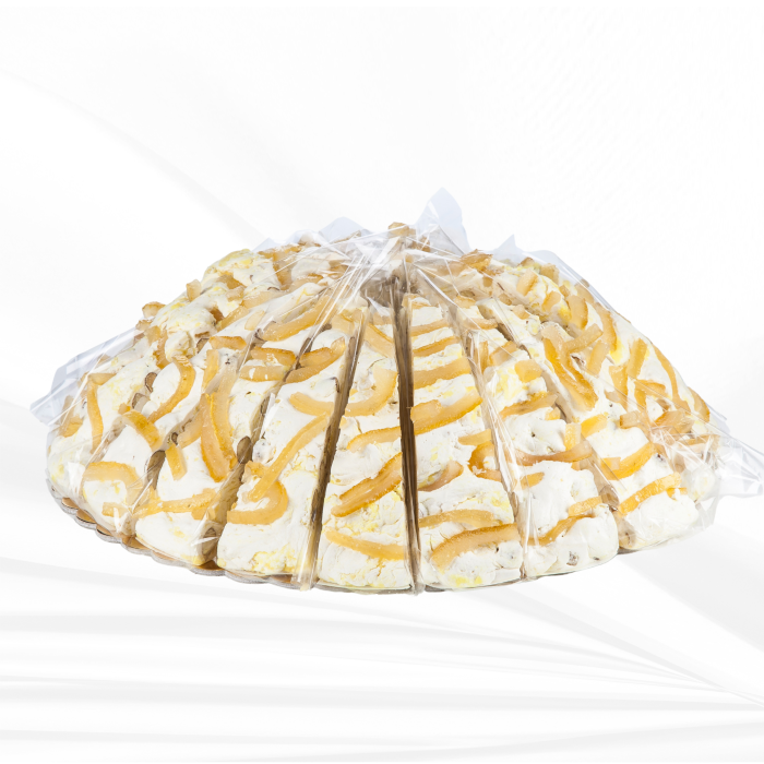 Tarte de Nougat Citron meringuée 2.5 kg pour professionnels
