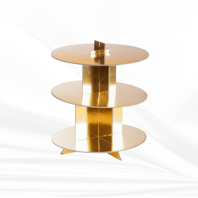 Pyramide or pour 3 tartes de nougat 3.8 kg