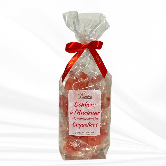 Bonbons d'antan Coquelicot pour professionnels