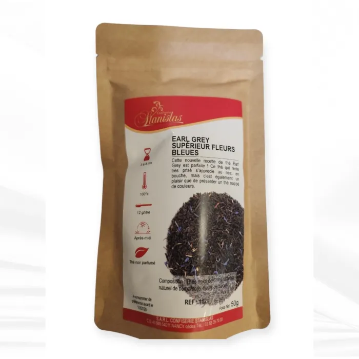 Thé noir Earl Grey Fleurs Bleues pour professionnels