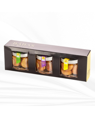 Coffret de 3 Babas de Stanislas pour professionnels