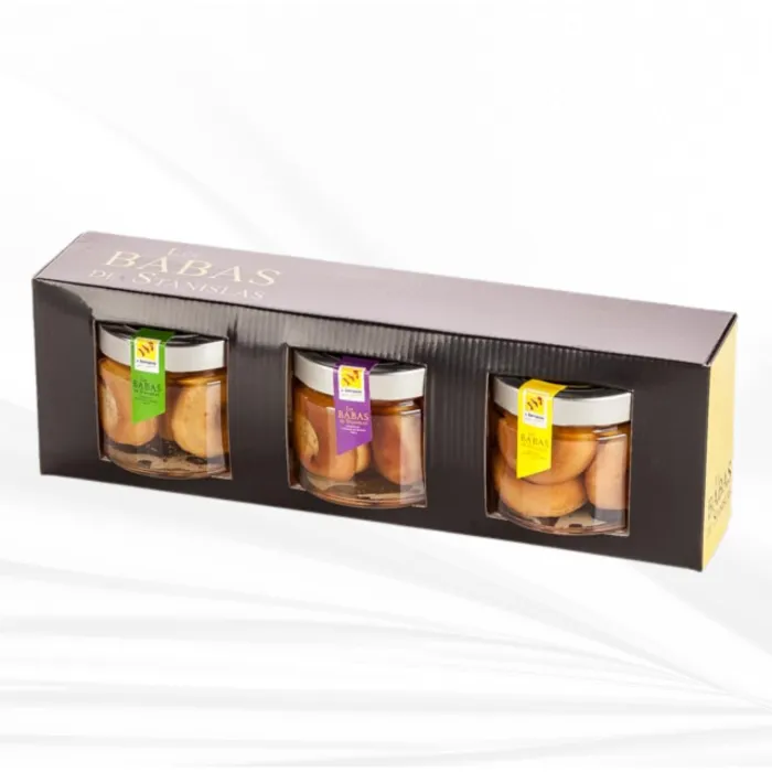 Coffret de 3 Babas de Stanislas pour professionnels